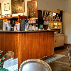 Blick von der Cafeecke auf den Tresen