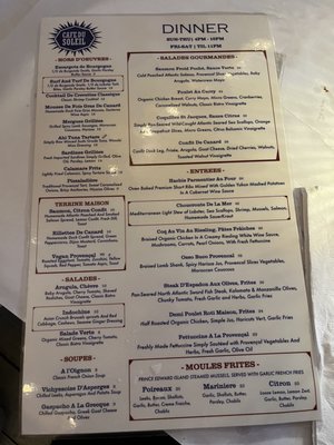 Menu photo 3 Cafe Du Soleil New York, NY