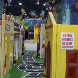 Front as you walk in the play area Front as you walk in the play area