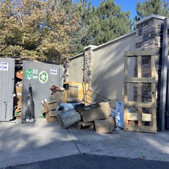 Westcliff Apartments - One trash compactor for the entire property and no recycling leads to constant dump piles that attract rodents and blows trash around - Apartments Near Me - Westminster, Colorado Westcliff Apartments - One trash compactor for the entire property and no recycling leads to constant dump piles that attract rodents and blows trash around - Apartments Near Me - Westminster, Colorado