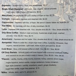 Menu Menu