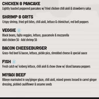 Treylor Park - Taco menu - New American Near Me - Savannah, Georgia Treylor Park - Taco menu - New American Near Me - Savannah, Georgia