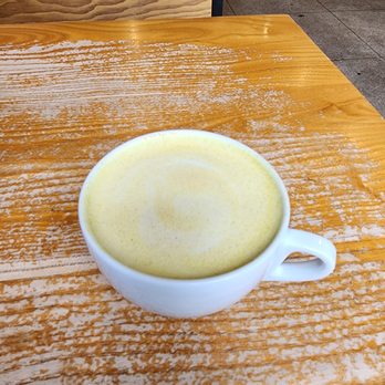 Frothy Monkey - Golden milk hot with oat milk - Coffee & Tea Near Me - Nashville, Tennessee