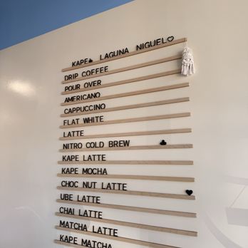 Kape Roasters - Drink menu - Coffee Roasteries Near Me - Laguna Niguel, California
