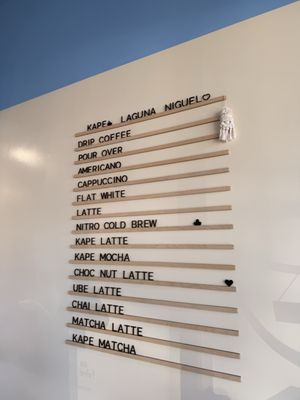 Menu photo 8 Kape Roasters Laguna Niguel, CA