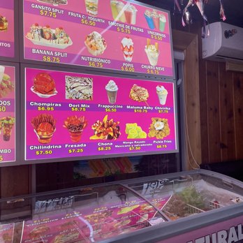 Fruteria Mango - Menu 3 - Ice Cream & Frozen Yogurt Near Me - Dallas, Texas
