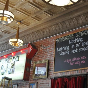 Oddfellows Liquor Bar - chalkboard...so hip-ster - Dive Bars Near Me - Columbus, Ohio