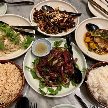 Slanted Door - Cellophane Noodles, Brussels Sprouts, Black Cod, Shaking Beef - Vietnamese Near Me - San Ramon, California Slanted Door - Cellophane Noodles, Brussels Sprouts, Black Cod, Shaking Beef - Vietnamese Near Me - San Ramon, California