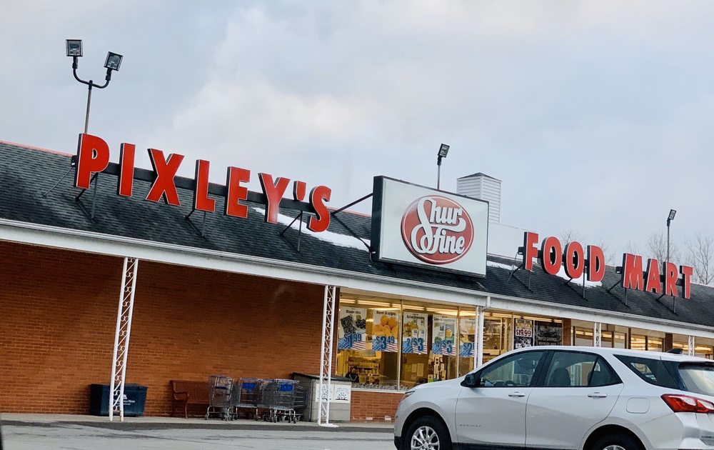 PIXLEY’S SHUR FINE FOOD MART Updated August 2024 81 Buell St, Akron