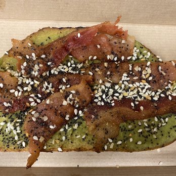 Dunkin' - Avocado toast with bacon - Coffee & Tea Near Me - Hospital Camp Hill, Pennsylvania