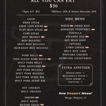 KHAN KOREAN GRILL & BAR - Updated March 2025 - 71 Photos & 38 Reviews ...