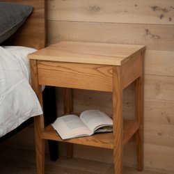 Rose and Heather - CE one drawer/shelf bedside