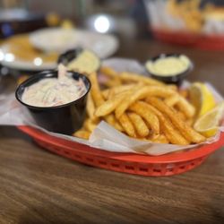 The Shipwreck - Coleslaw and French fries