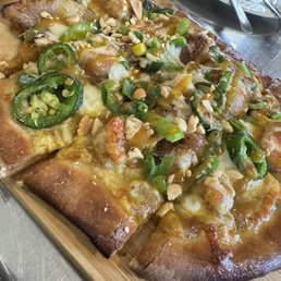 Shrimp Curry Pizza Shrimp Curry Pizza