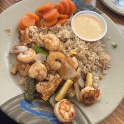 Kabuki Japanese Seafood & Steak - Shrimp hibachi
