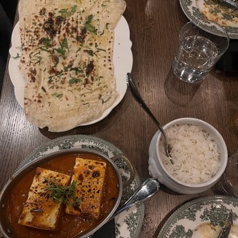 Monarch & Lion - Paneer Tikka Masala, Charcoal Grilled Garlic Naan, Basmati Rice - British Near Me - Chicago, Illinois Monarch & Lion - Paneer Tikka Masala, Charcoal Grilled Garlic Naan, Basmati Rice - British Near Me - Chicago, Illinois