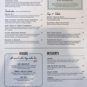 Magnolia Table - Menu - Breakfast & Brunch Near Me - Waco, Texas Magnolia Table - Menu - Breakfast & Brunch Near Me - Waco, Texas