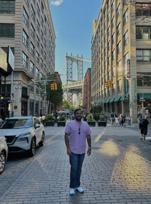 DUMBO Manhattan Bridge View by null