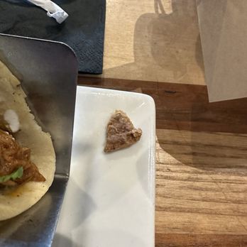 Taqueria 27 - About broke my tooth on the piece of bone. The entire meal should've been comp. - Tacos Near Me - Lehi, Utah
