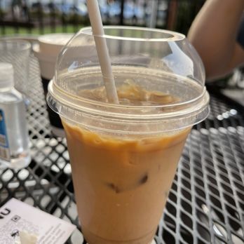 Frothy Monkey - hummingbird with oat milk - Coffee & Tea Near Me - Chattanooga, Tennessee