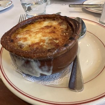 Le Diplomate - Onion Soup Gratine - Brasseries Near Me - Washington, DC, District of Columbia