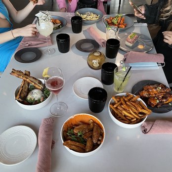 Goodale Station - Chips and Dip, Burrata, French Fries, Chicken Drummettes, Korean Fried Cauliflower, Tuna Tartare, Gemelli Pasta - New American Near Me - Columbus, Ohio