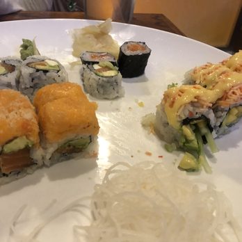 Sushi X II - Dynamite and winter roll. - Sushi Bars Near Me - Stamford, Connecticut Sushi X II - Dynamite and winter roll. - Sushi Bars Near Me - Stamford, Connecticut