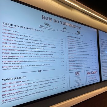 Cleavers - Menu inside - Cheesesteaks Near Me - Philadelphia, Pennsylvania