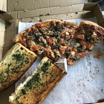 Pizza Moon - The pizza sucked over cooked dry and no flavor! Burnt garlic bread! - Pizza Near Me - Los Angeles, California Pizza Moon - The pizza sucked over cooked dry and no flavor! Burnt garlic bread! - Pizza Near Me - Los Angeles, California