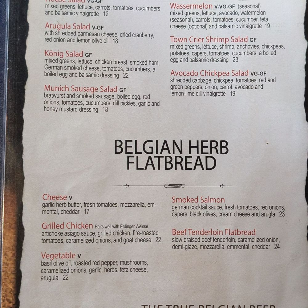 Town Crier Pub - Menu - Pubs Near Me - Toronto, Ontario Town Crier Pub - Menu - Pubs Near Me - Toronto, Ontario