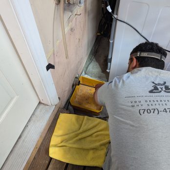 Remons Main Sewer Camera Services & Drain Clearing - hard work! - Plumbing Near Me - Santa Rosa, California