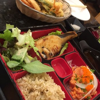 Teishoku - Combination and side vegetable and shrimp tempura AND green tea everything for dessert - Japanese Near Me - Honolulu, Hawaii Teishoku - Combination and side vegetable and shrimp tempura AND green tea everything for dessert - Japanese Near Me - Honolulu, Hawaii