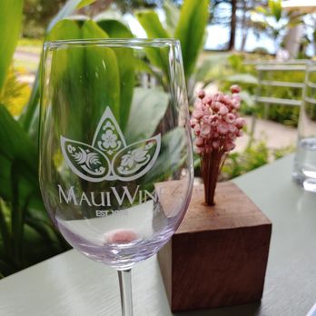 MauiWine - Logo wine glass - Wineries Near Me - Kula, Hawaii MauiWine - Logo wine glass - Wineries Near Me - Kula, Hawaii