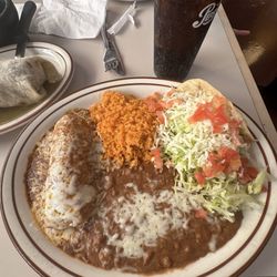 Josie's Mexican American Bar & Grill - Enchilada/Taco combo