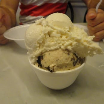 Annapolis Ice Cream - Two scoops: coconut, peanut butter Oreo. - Ice Cream & Frozen Yogurt Near Me - Annapolis, Maryland