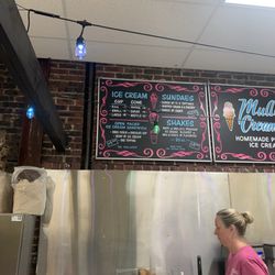 Muller's Creamery - Menu as of September 2025