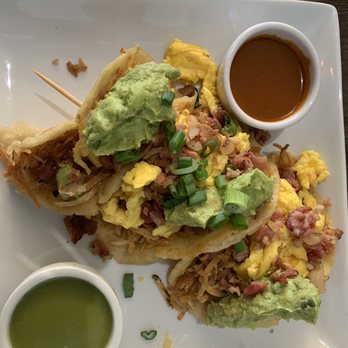 Onefold - Breakfast Tacos with Tender Belly Bacon - Breakfast & Brunch Near Me - Denver, Colorado