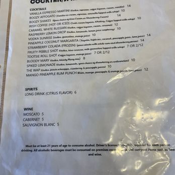 La Mocha Cafe - Cocktail and spirit menu - Coffee & Tea Near Me - Lakewood, Ohio La Mocha Cafe - Cocktail and spirit menu - Coffee & Tea Near Me - Lakewood, Ohio