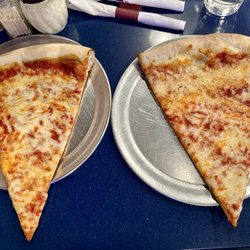 Two slices of cheese pizza (March 2025).