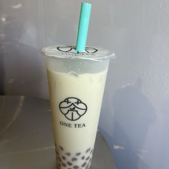 One Tea - Orchis Oolong Tea with Golden Boba - Bubble Tea Near Me - Temple City, California