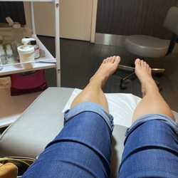 Pedi time! When you have 2 hours of layover.