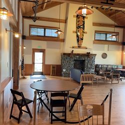 Cama Beach Cafe & Catering - Inside seating