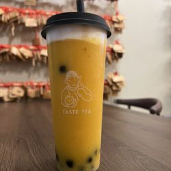 Taste Tea - Coco Mango Tea with boba