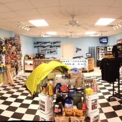 Lion Arms Gear - Panoramic view of new shop in Racine Commons