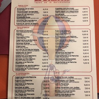La Bombeta - Tapas Bars Near Me - Barcelona, B