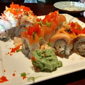Shoyu - Sunrise roll, Friday roll and Olivia roll, mmmmm good! - Sushi Bars Near Me - Park City, Utah Shoyu - Sunrise roll, Friday roll and Olivia roll, mmmmm good! - Sushi Bars Near Me - Park City, Utah