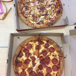 BBQ Chicken and Pepperoni Pizza!
