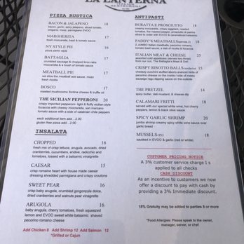 La Lanterna Restaurant & Caffe - Italian Near Me - Yonkers, New York