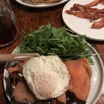 Bonafini - Salmon Pastrami on Olive Toast - Breakfast & Brunch Near Me - Brooklyn, New York Bonafini - Salmon Pastrami on Olive Toast - Breakfast & Brunch Near Me - Brooklyn, New York