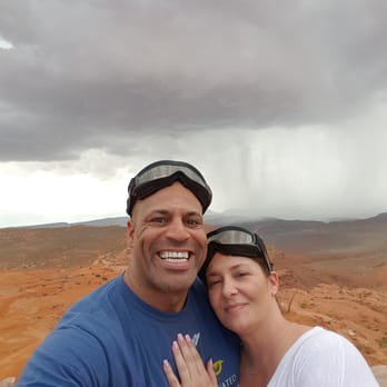 UTV Adventure Tours - This storm caught us later after we were driving off from the beach. A minute and half of hail...we got ever experience this day - ATV Rentals/Tours Near Me - Washington, Utah